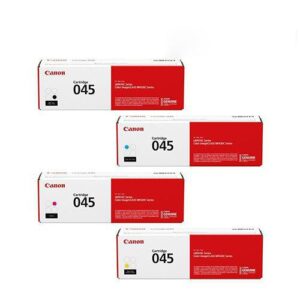 canon 045 toner cartridge 1 set | black | cyan | magenta | yellow full set multipack
